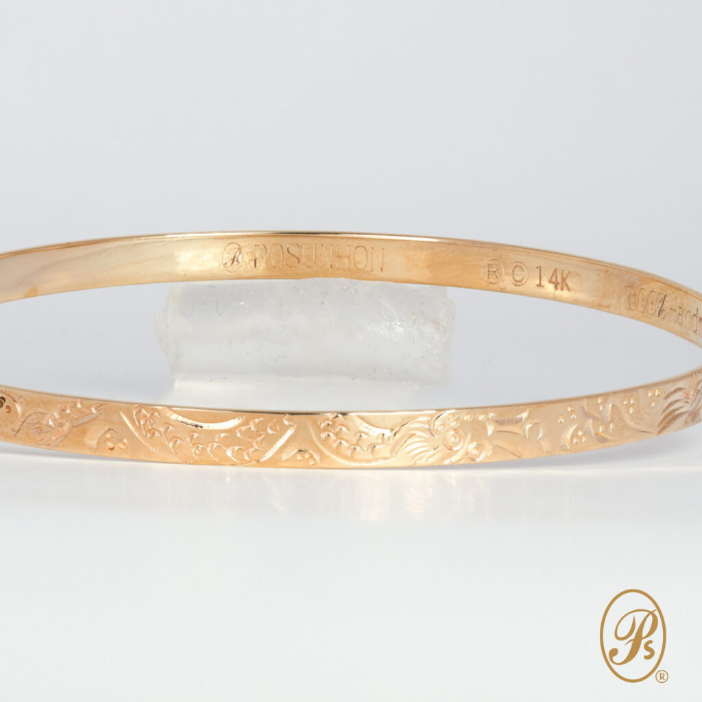 divine match bangle 4mm dragon