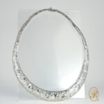 925 Silver Doves with Plum Blossoms Necklace